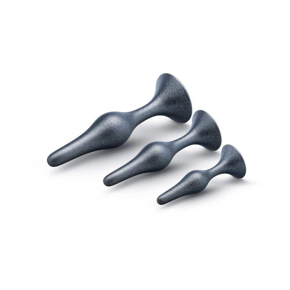 Blush Anal Adventures Matrix Genesis Plug Kit Stellar Silver2
