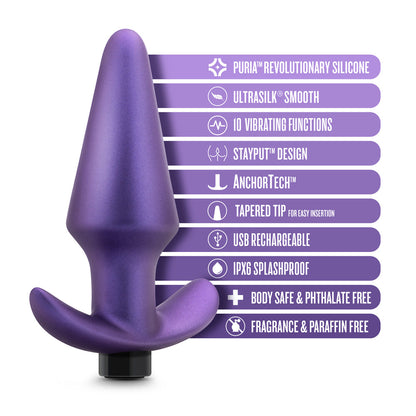 Blush Anal Adventures Matrix Interstellar Plug Astro Violet5