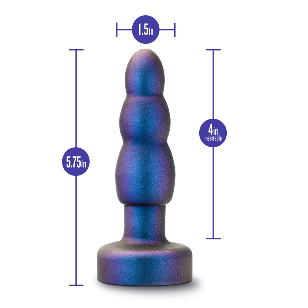Blush Anal Adventures Matrix Kinetik Plug with Remote Space Age Blue5