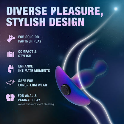 Blush Anal Adventures Matrix Odyssey Prostate Stimulator Space Age Blue10