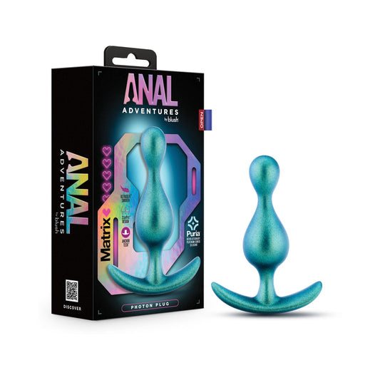 Blush Anal Adventures Matrix Photon Plug Neptune Teal 