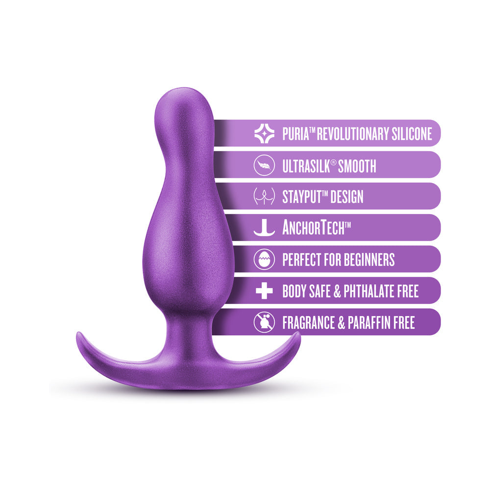 Blush Anal Adventures Matrix Quantum Plug Galactic Purple4