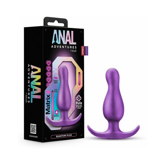 Blush Anal Adventures Matrix Quantum Plug Galactic Purple 