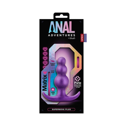 Blush Anal Adventures Matrix Supernova Plug Galactic Purple6