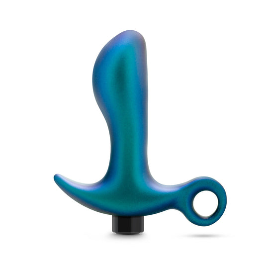 Blush Anal Adventures Matrix Teleportation Plug Lunar Blue1