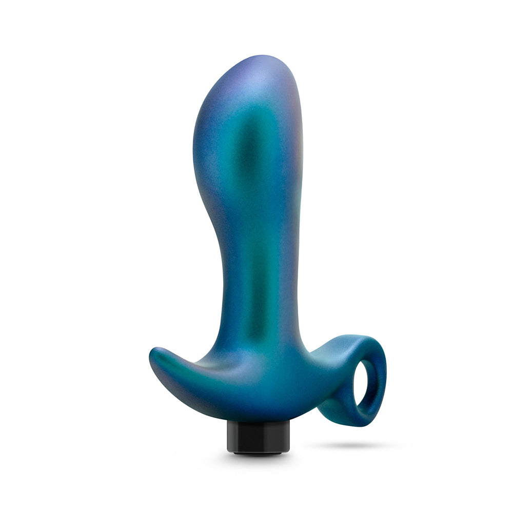 Blush Anal Adventures Matrix Teleportation Plug Lunar Blue2