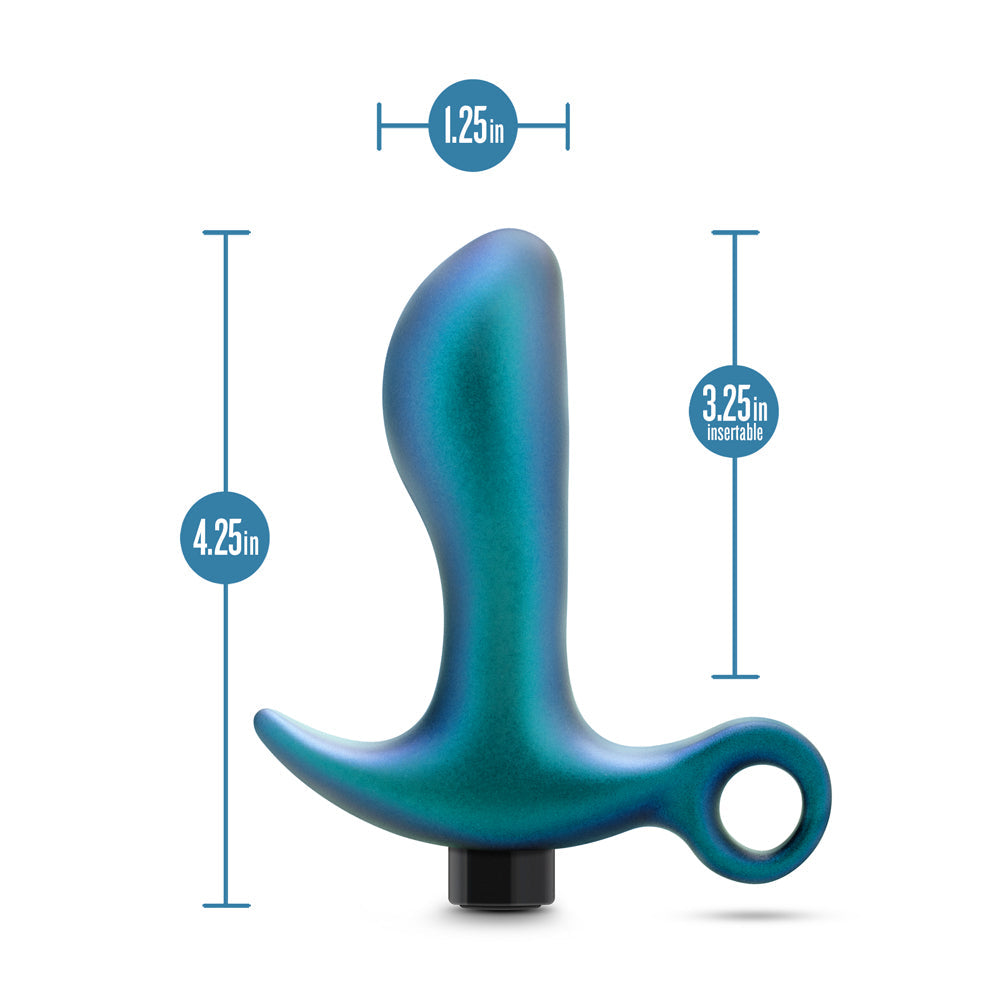 Blush Anal Adventures Matrix Teleportation Plug Lunar Blue6