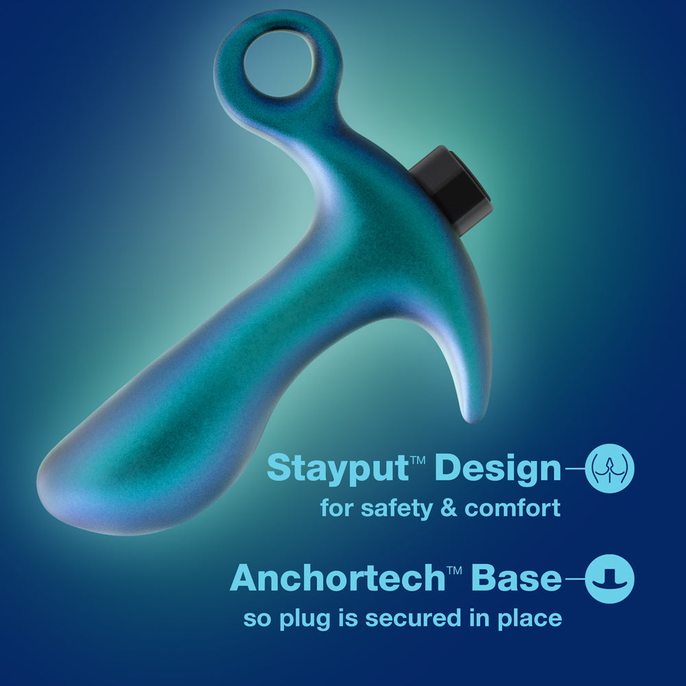 Blush Anal Adventures Matrix Teleportation Plug Lunar Blue8