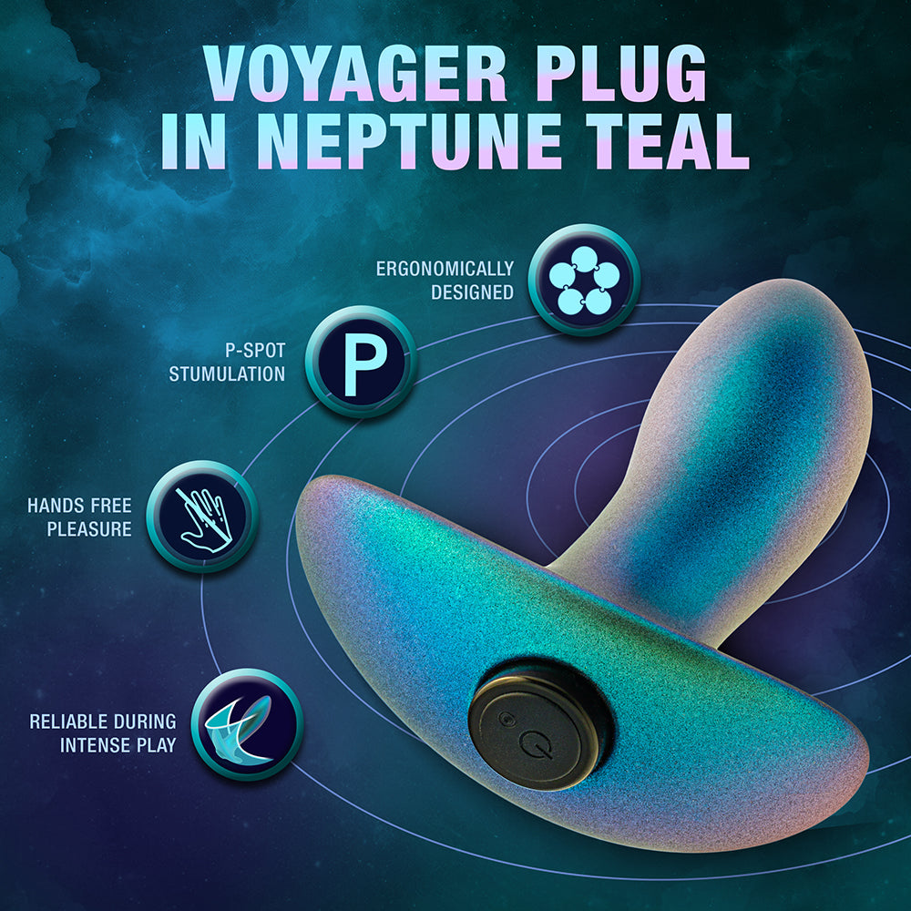 Blush Anal Adventures Matrix Voyager Plug Neptune Teal8