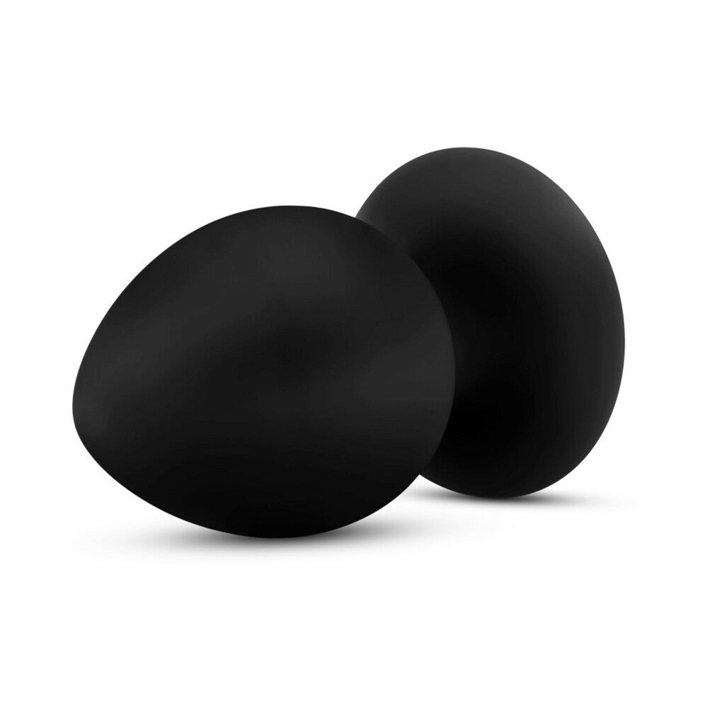 Blush Anal Adventures Platinum Silicone Anal Stout Plug Large Black2