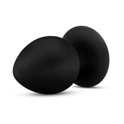 Blush Anal Adventures Platinum Silicone Anal Stout Plug Large Black2