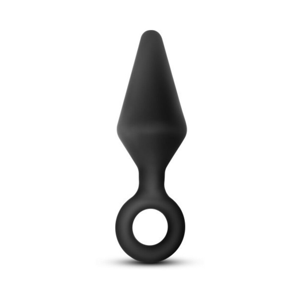 Blush Anal Adventures Platinum Silicone Loop Plug Black7