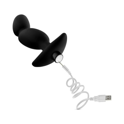 Blush Anal Adventures Platinum Silicone Rechargeable Vibrating Prostate Massager 045