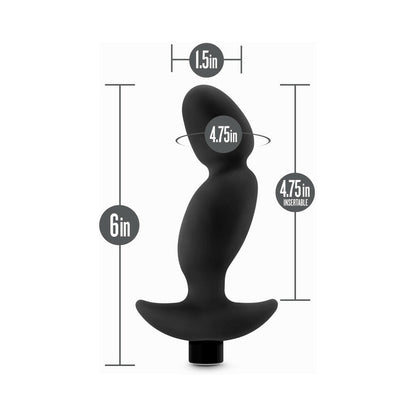 Blush Anal Adventures Platinum Silicone Rechargeable Vibrating Prostate Massager 046
