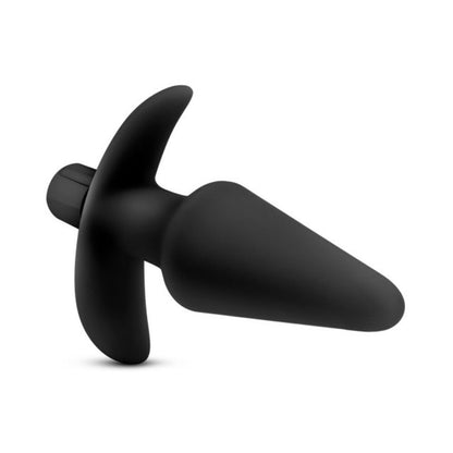Blush Anal Adventures Platinum Silicone Vibrating Plug Black3