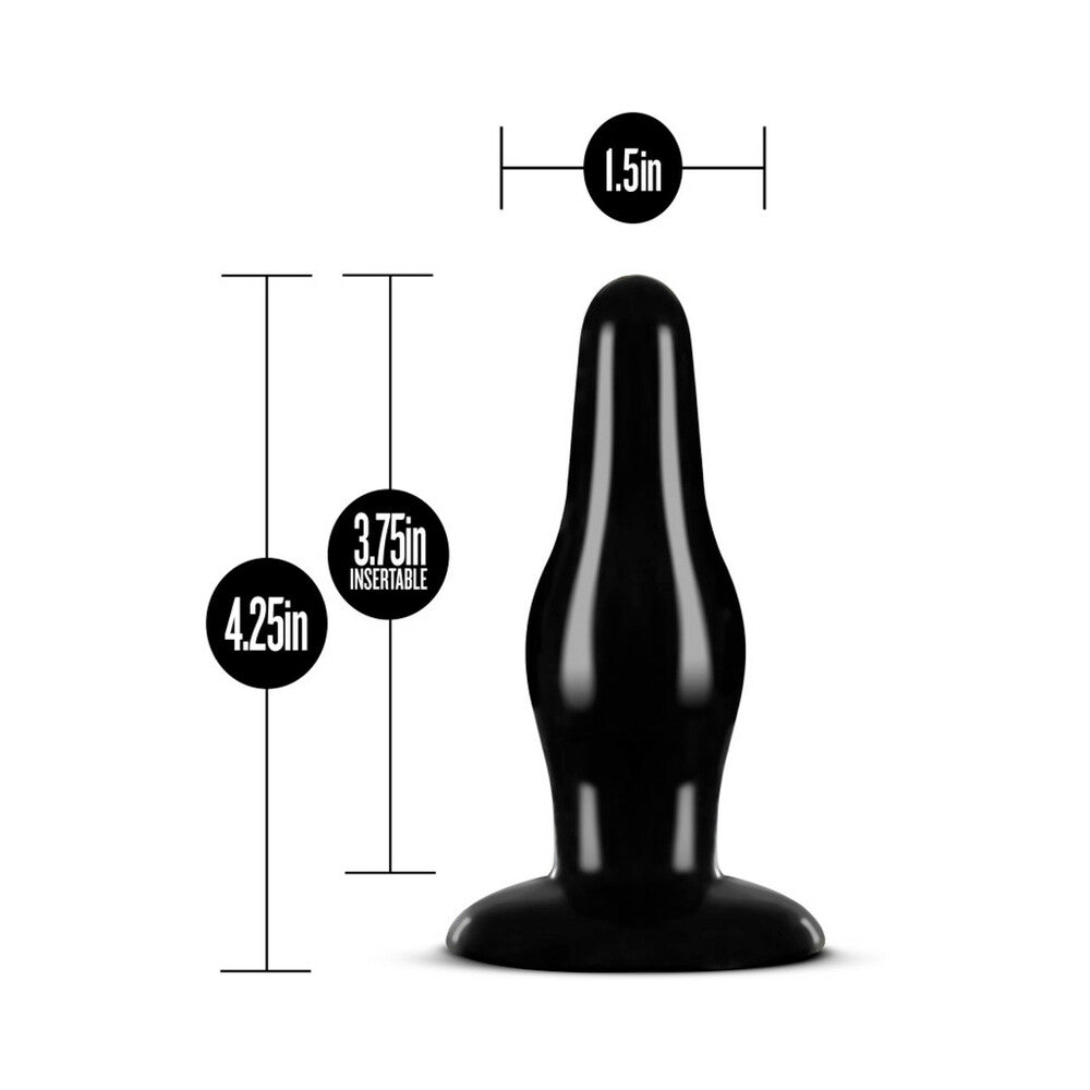 Blush Anal Adventures Pleasure Plug Black3