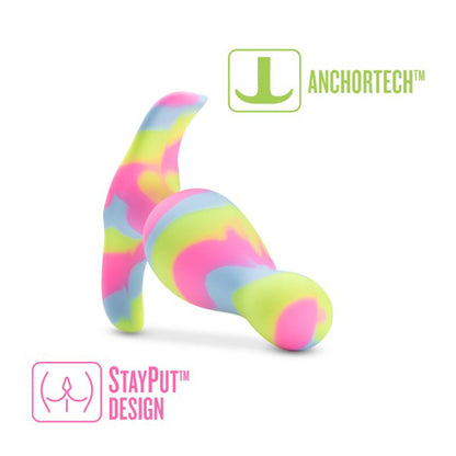 Blush Avant Kaleido Silicone Anal Plug Lime2