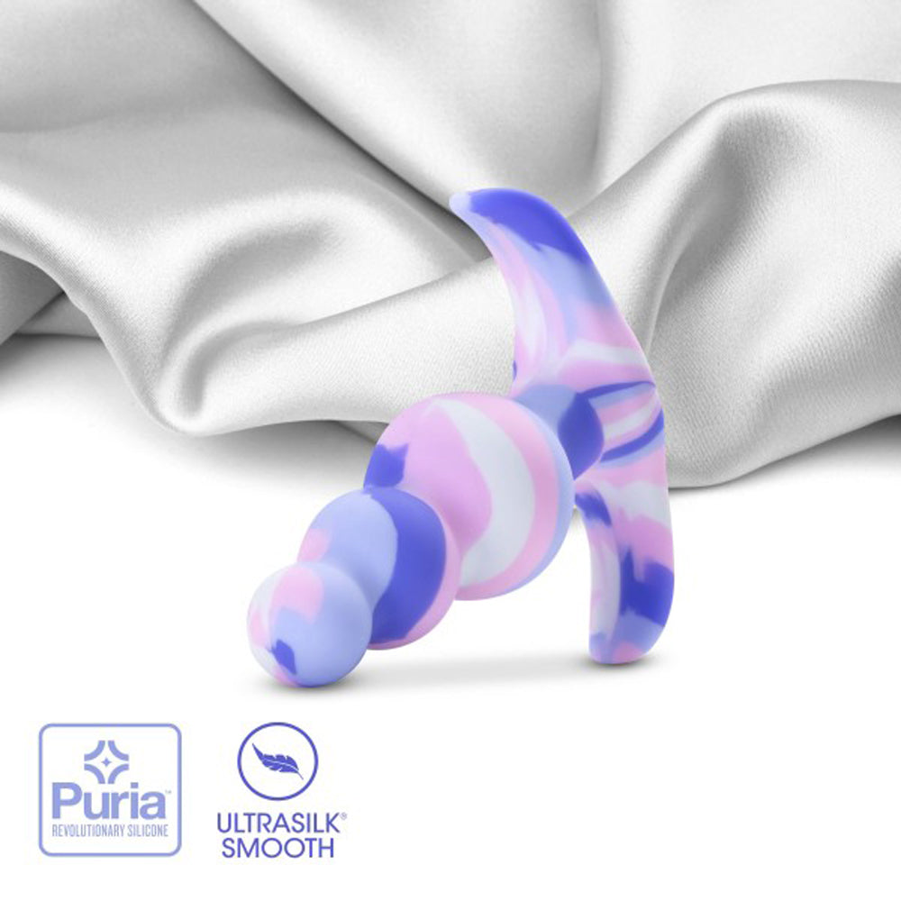 Blush Avant Twilight Silicone Anal Plug Blue4