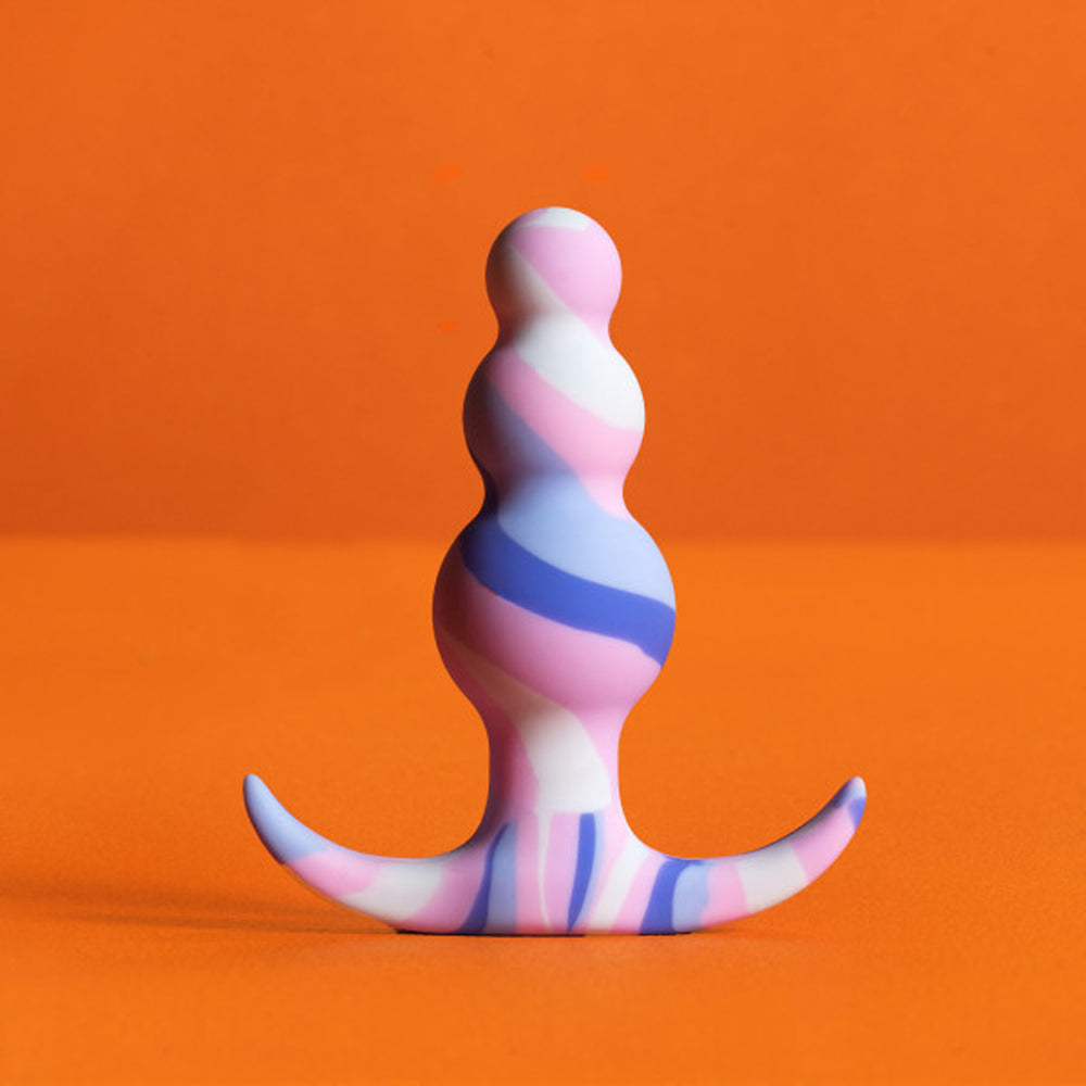Blush Avant Twilight Silicone Anal Plug Blue8