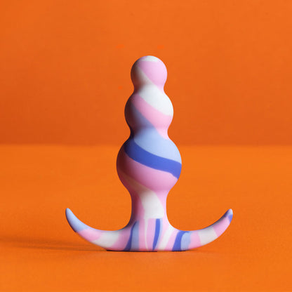 Blush Avant Twilight Silicone Anal Plug Blue8