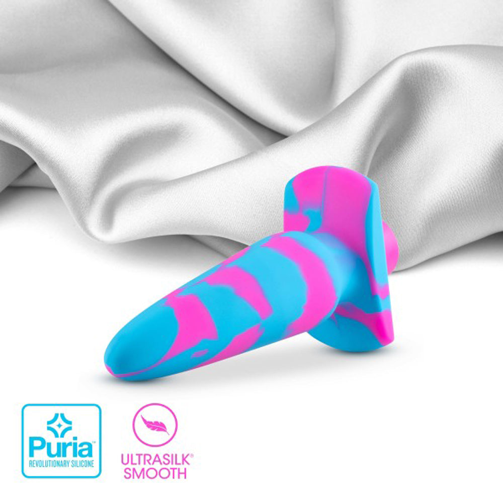 Blush Avant Vibrotize Vibrating Silicone Anal Plug Fuchsia2