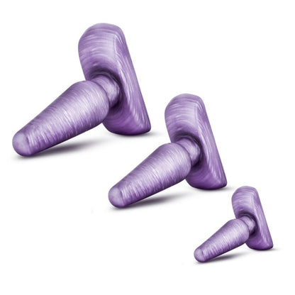 Blush B Yours 3-Piece Anal Trainer Kit Purple Swirl2