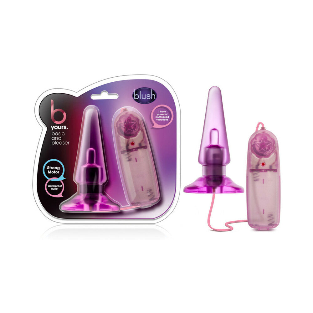 Blush B Yours Basic Anal Pleaser Remote-Controlled Vibrating Anal Plug1
