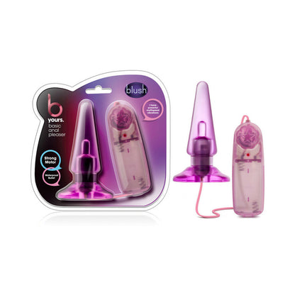 Blush B Yours Basic Anal Pleaser Remote-Controlled Vibrating Anal Plug1