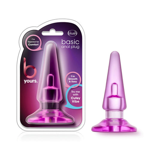 Blush B Yours Basic Anal Plug1