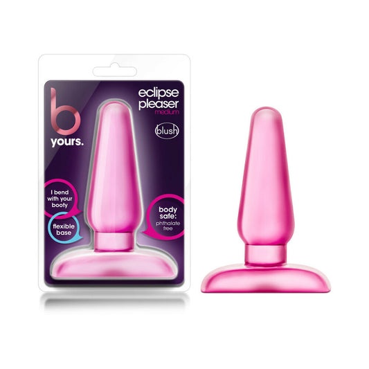 Blush B Yours Eclipse Pleaser Anal Plug Medium Pink 