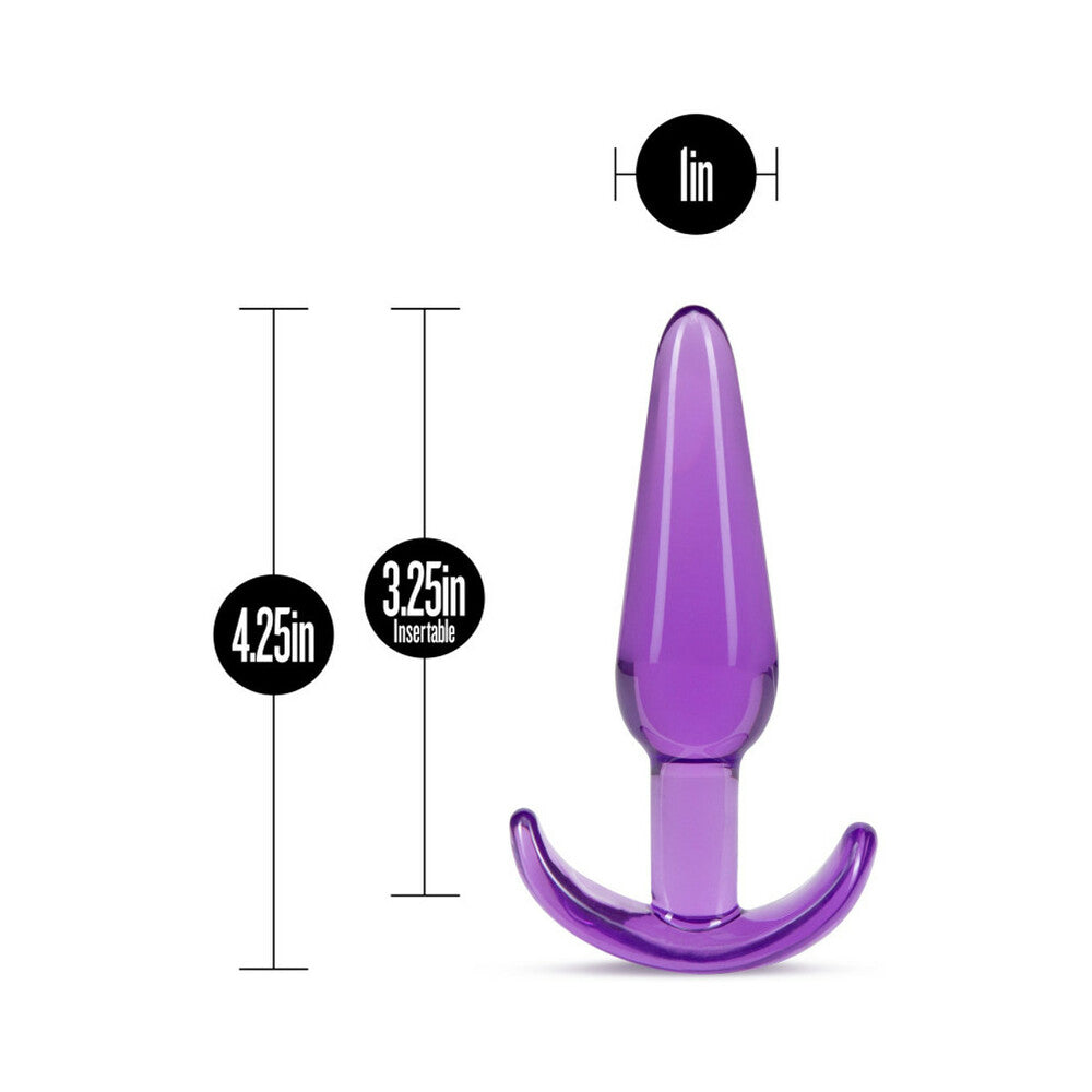 Blush B Yours Slim Anal Plug Purple5