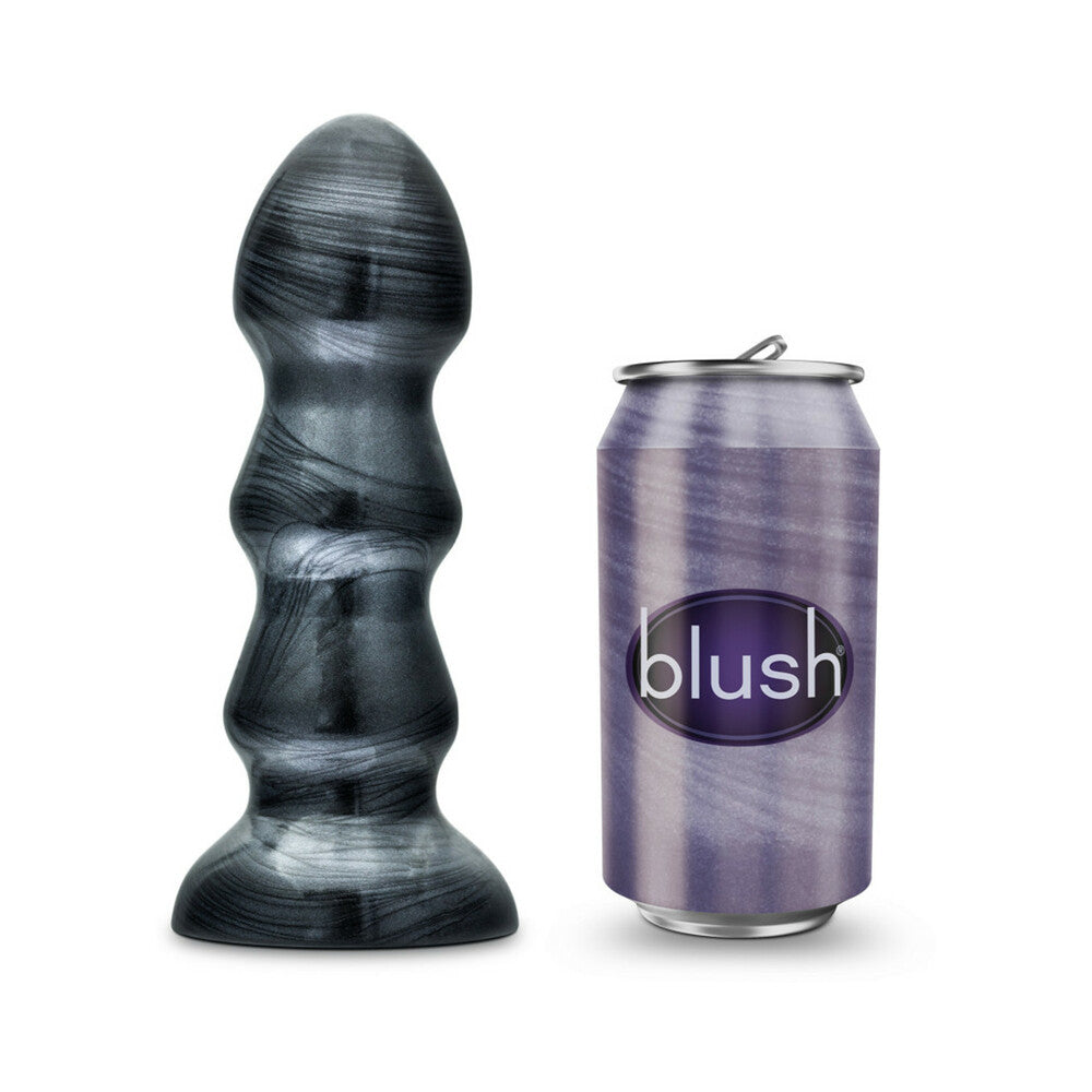 Blush Jet Black Jack 7 in. Anal Plug Carbon Metallic Black6