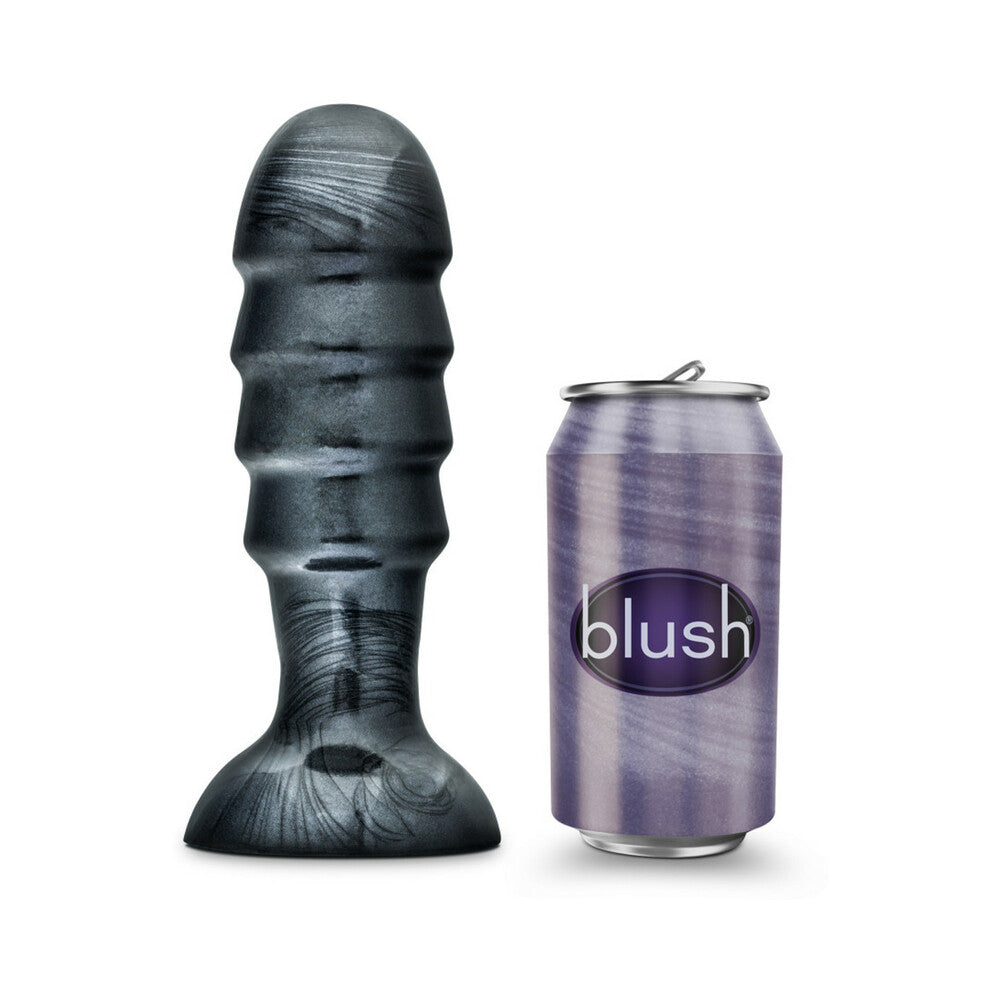 Blush Jet Bruiser 7.5 in. Anal Plug Carbon Metallic Black6