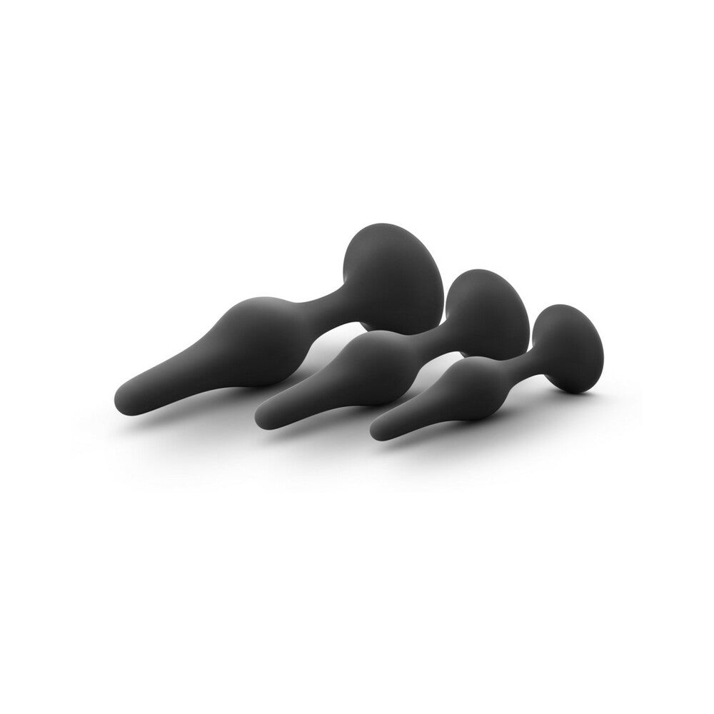 Blush Luxe 3-Piece Silicone Beginner Plug Kit3