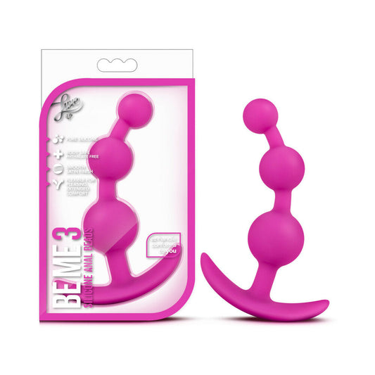 Blush Luxe Be Me 3 Silicone Anal Beads Plug1