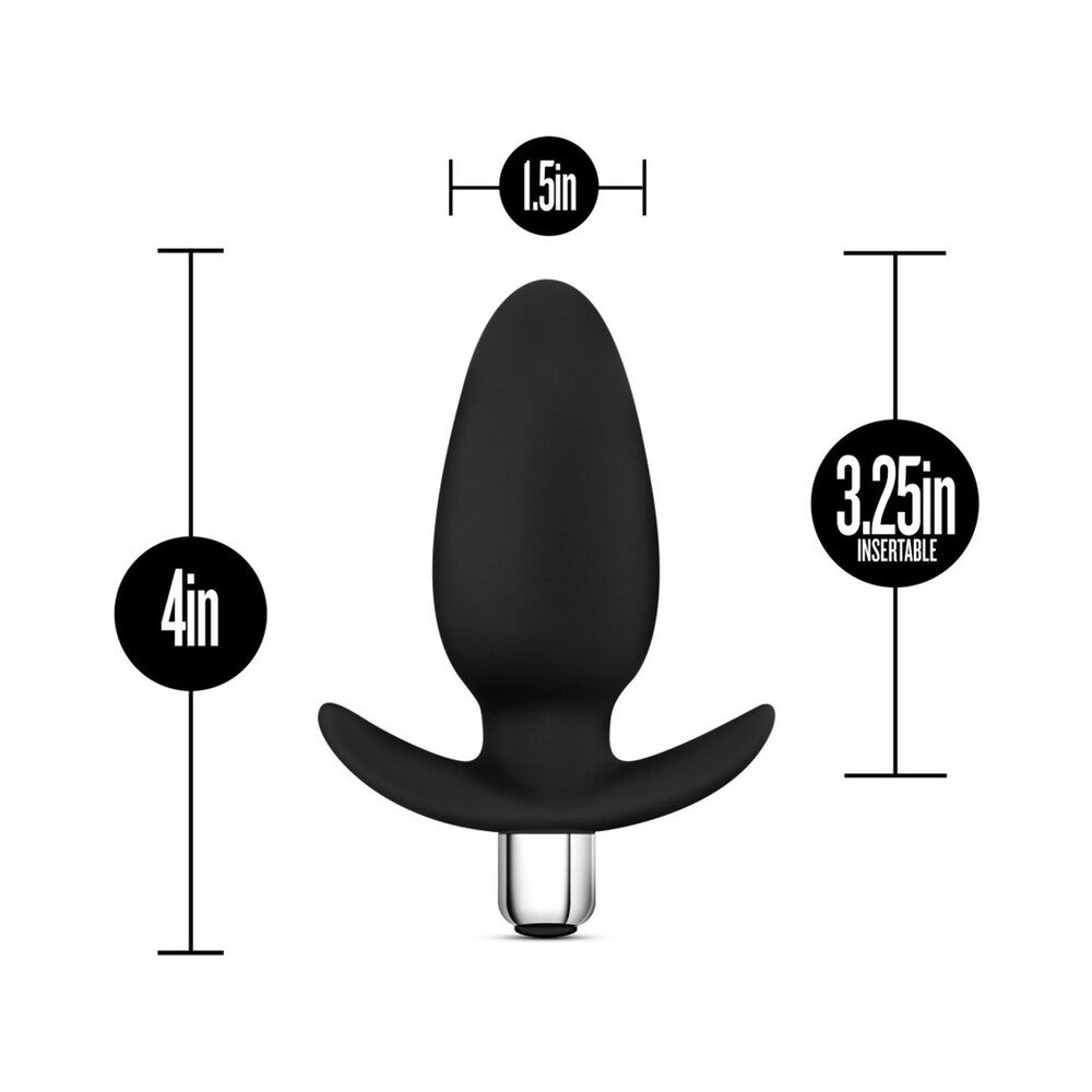 Blush Luxe Little Thumper Vibrating Silicone Anal Plug 4