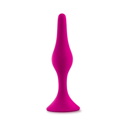Blush Luxe Silicone Beginner Plug Medium Pink1