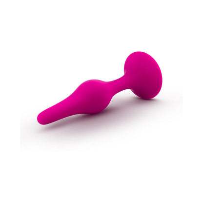 Blush Luxe Silicone Beginner Plug Medium Pink2