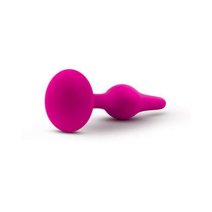 Blush Luxe Silicone Beginner Plug Medium Pink3