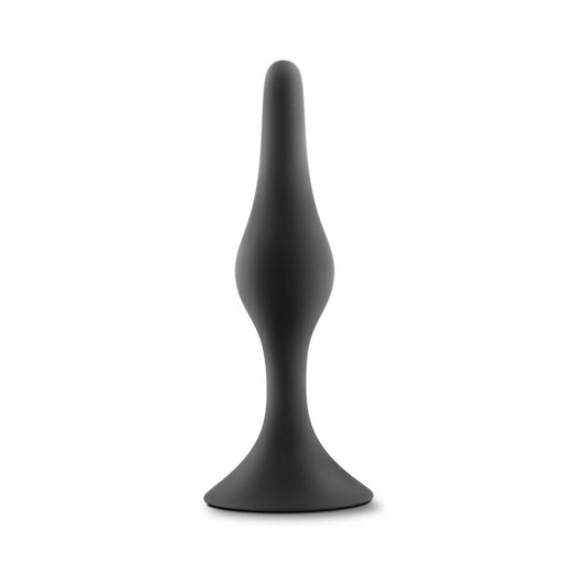 Blush Luxe Silicone Beginner Plug Small Black1