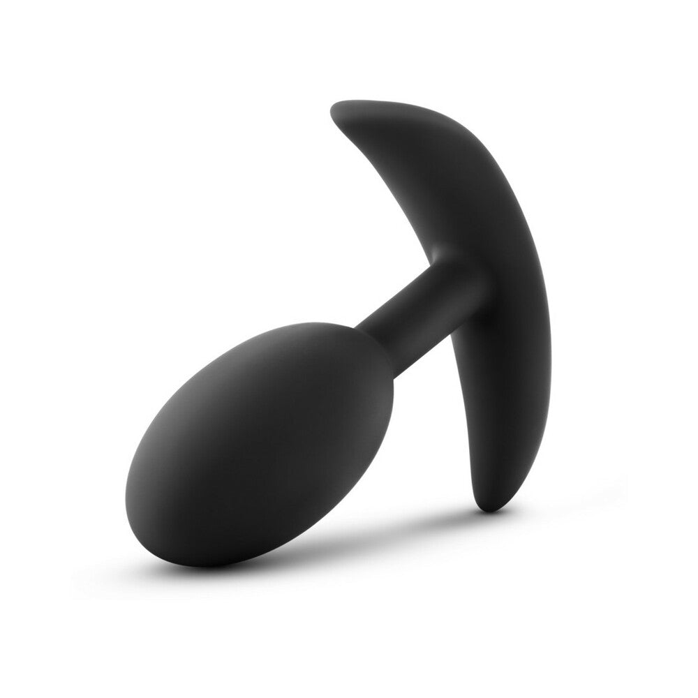 Blush Luxe Wearable Vibra Slim Plug Medium Black 3