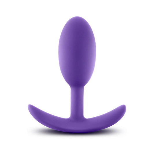 Blush Luxe Wearable Vibra Slim Plug Medium Purple1