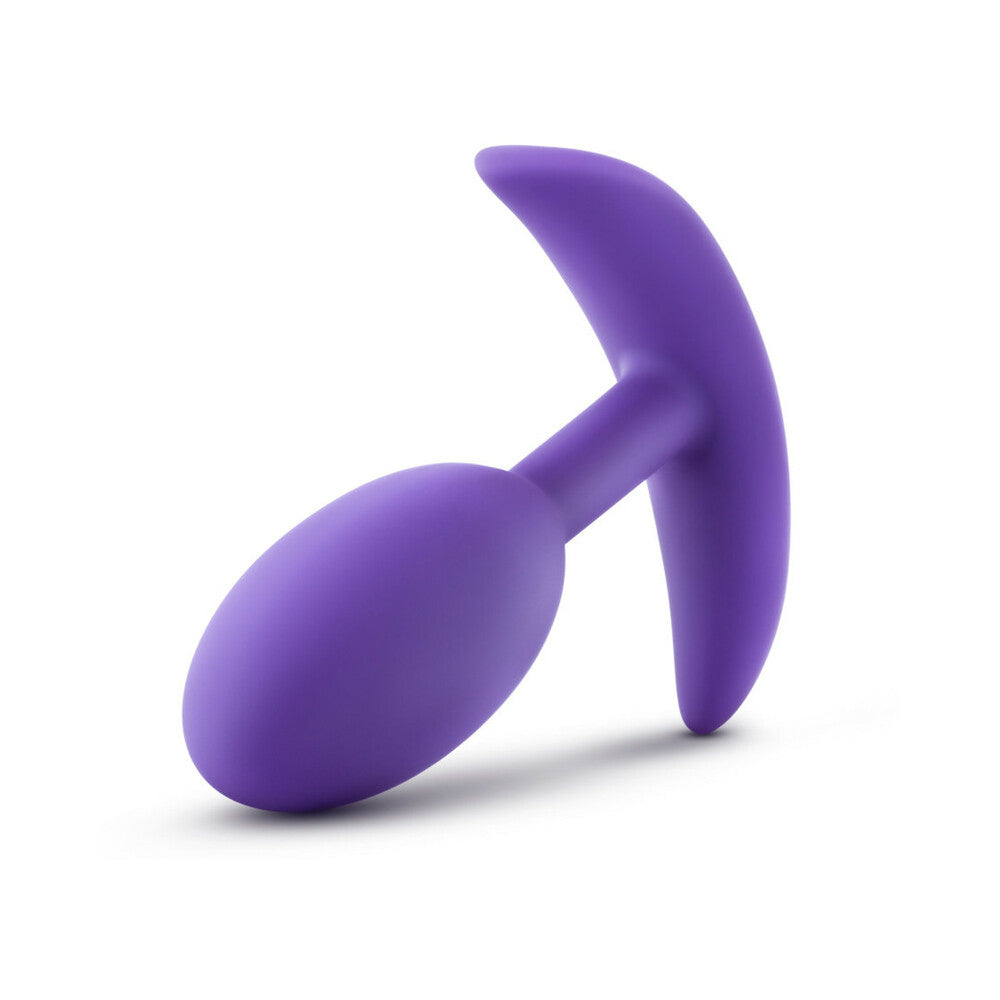 Blush Luxe Wearable Vibra Slim Plug Medium Purple3