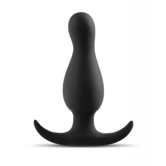 Blush Novalties Anal Adventures Curve Plug - Black 1