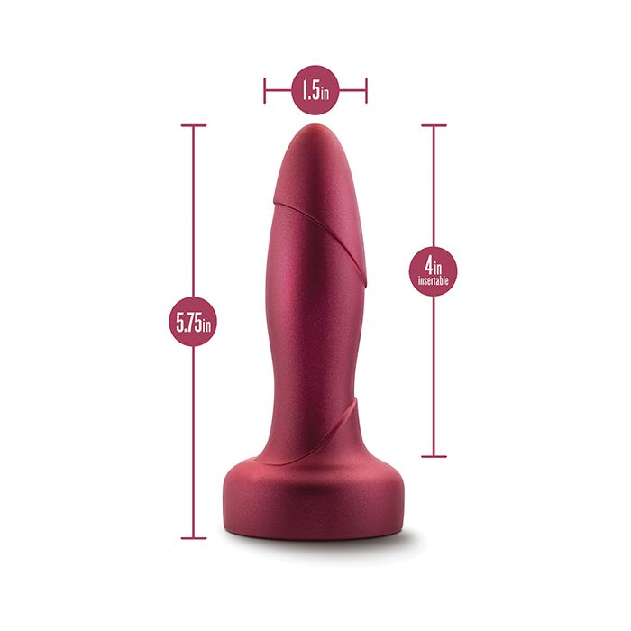 Blush Novalties Anal Adventures Matrix Atomic Plug - Martian Wine 3
