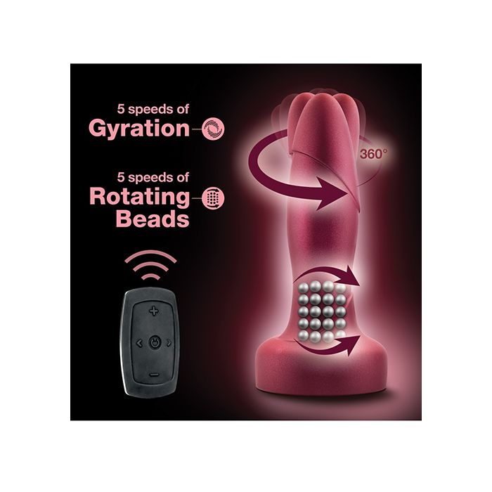 Blush Novalties Anal Adventures Matrix Atomic Plug - Martian Wine 5