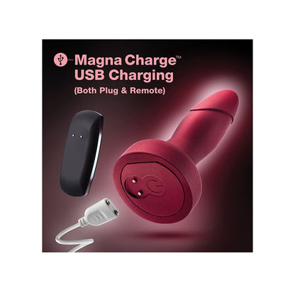 Blush Novalties Anal Adventures Matrix Atomic Plug - Martian Wine 6