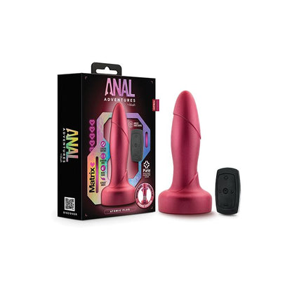 Blush Novalties Anal Adventures Matrix Atomic Plug - Martian Wine 