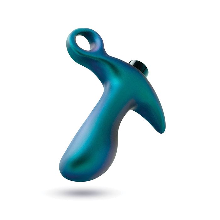 Blush Novalties Anal Adventures Matrix Teleportation Plug - Lunar Blue 2