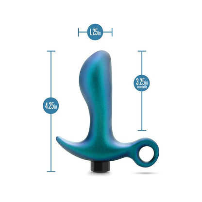 Blush Novalties Anal Adventures Matrix Teleportation Plug - Lunar Blue 3